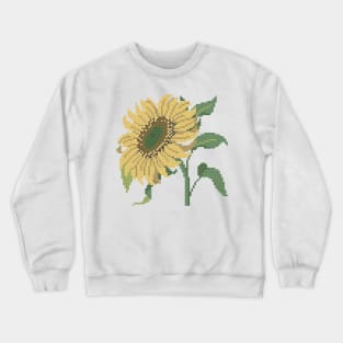 Kansas State Flower Sunflower Crewneck Sweatshirt